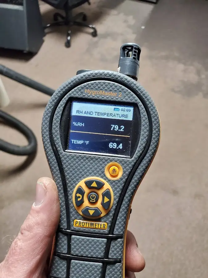 Moisture meter humidity assessment for Fire & Smoke Damage Restoration in Topeka